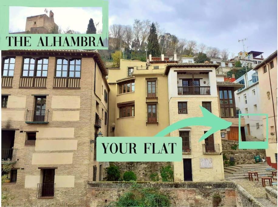 Cosy Flat / Literally At The Foot Of Alhambra Apartment Granada Exterior photo